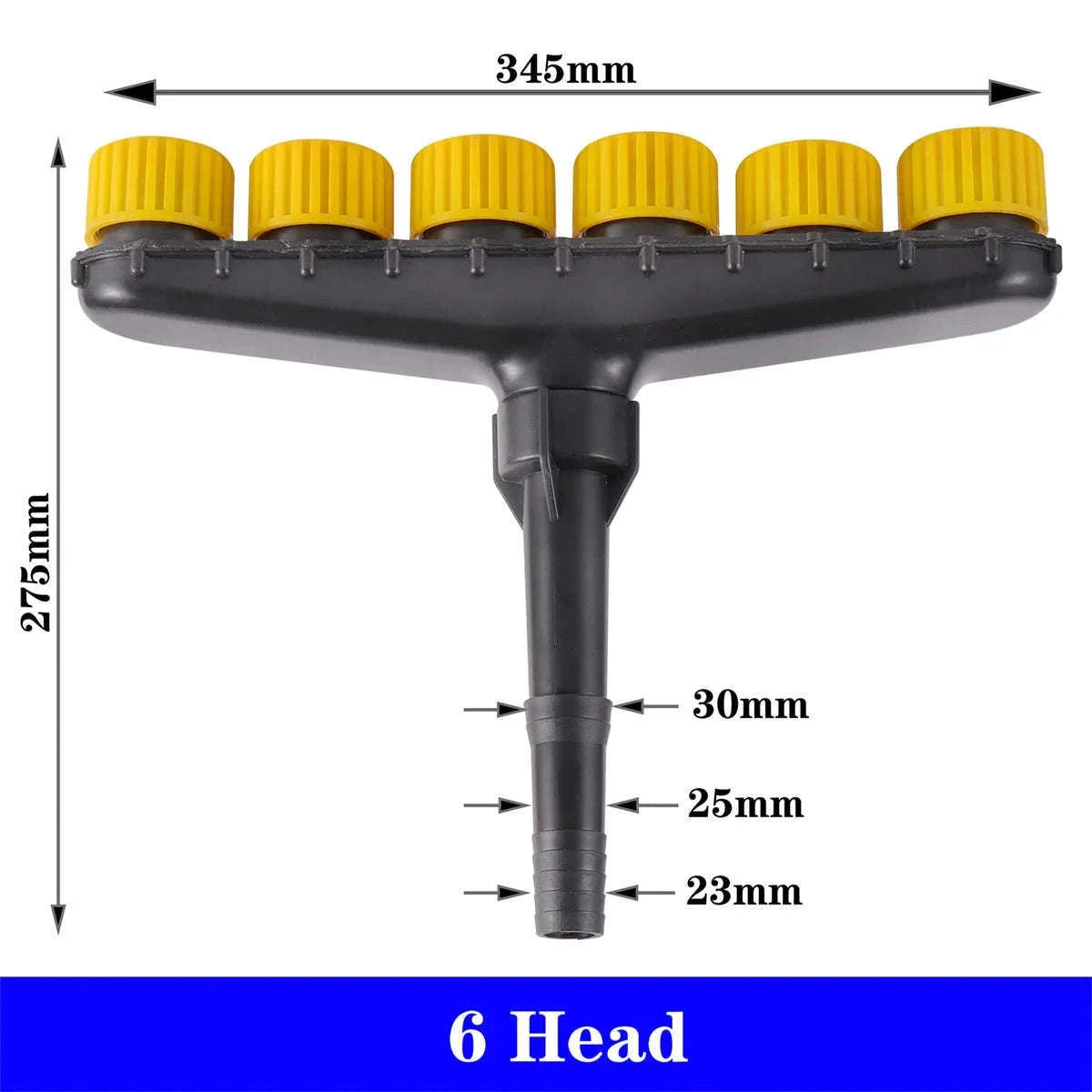 Adjustable Garden Atomizer Nozzle for Large-Flow Irrigation-3-head large sprayer