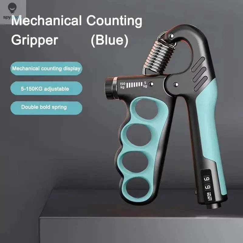 Adjustable Hand Grip Strengthener 5–100KG-Mechanical Green