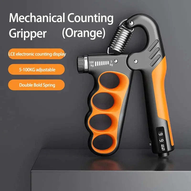 Adjustable Hand Grip Strengthener 5–100KG-Mechanical Green