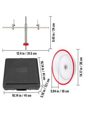 SucceBuy 40-200mm 40-300mm Adjustable Steel Hole Saw Cutter Kit w/ Shield Hole Cutter Drill Bit DIY Tool Sheetrock Veneer Slate