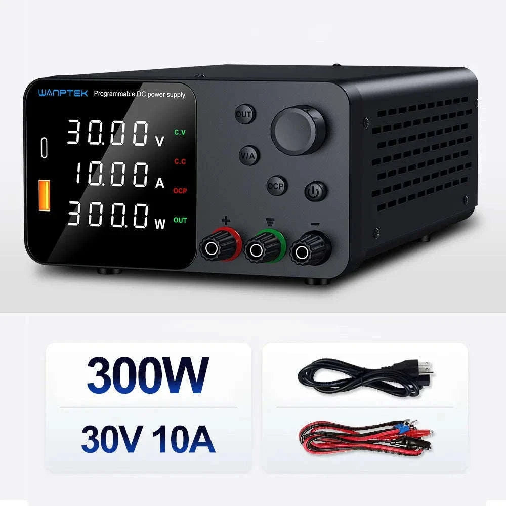 Adjustable Laboratory DC Power Supply with Short Circuit Alarm-TPS3010 30V 10A / Poland