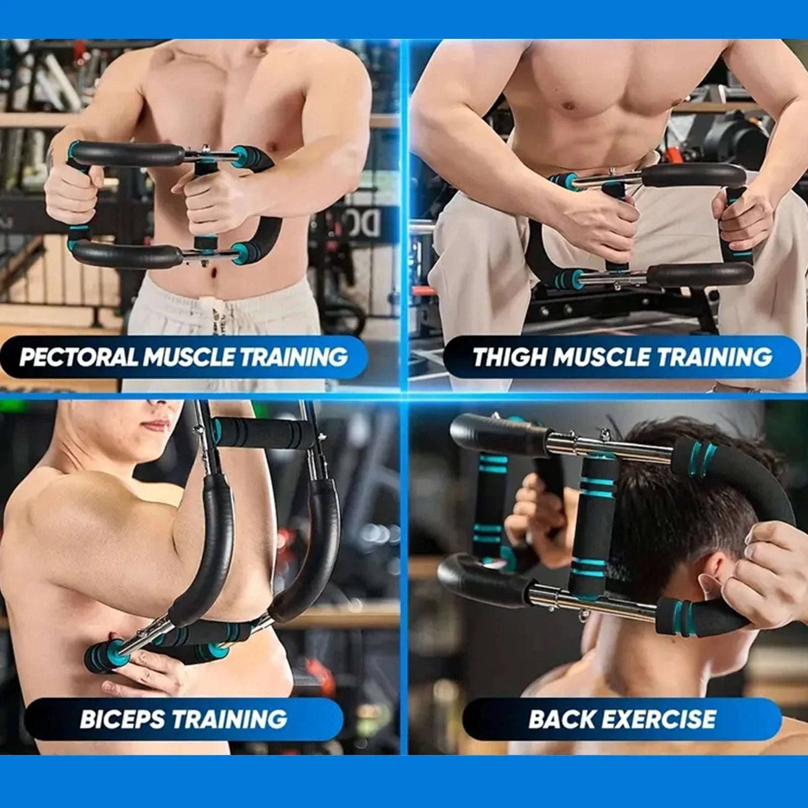 Adjustable Power Twister Arm Exerciser for Home Upper Body Training-as show / United States