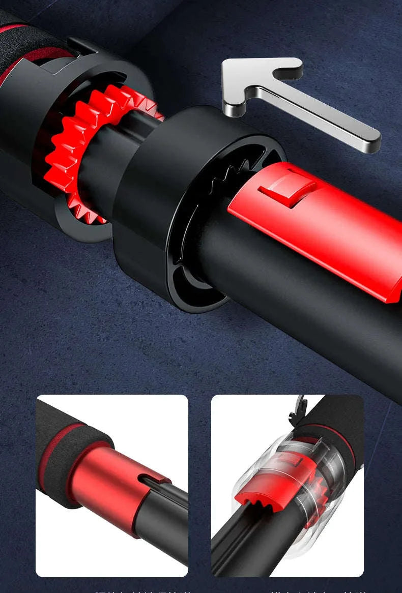 Adjustable Pull Up Bar for Home Strength Training-92-125cm / spain