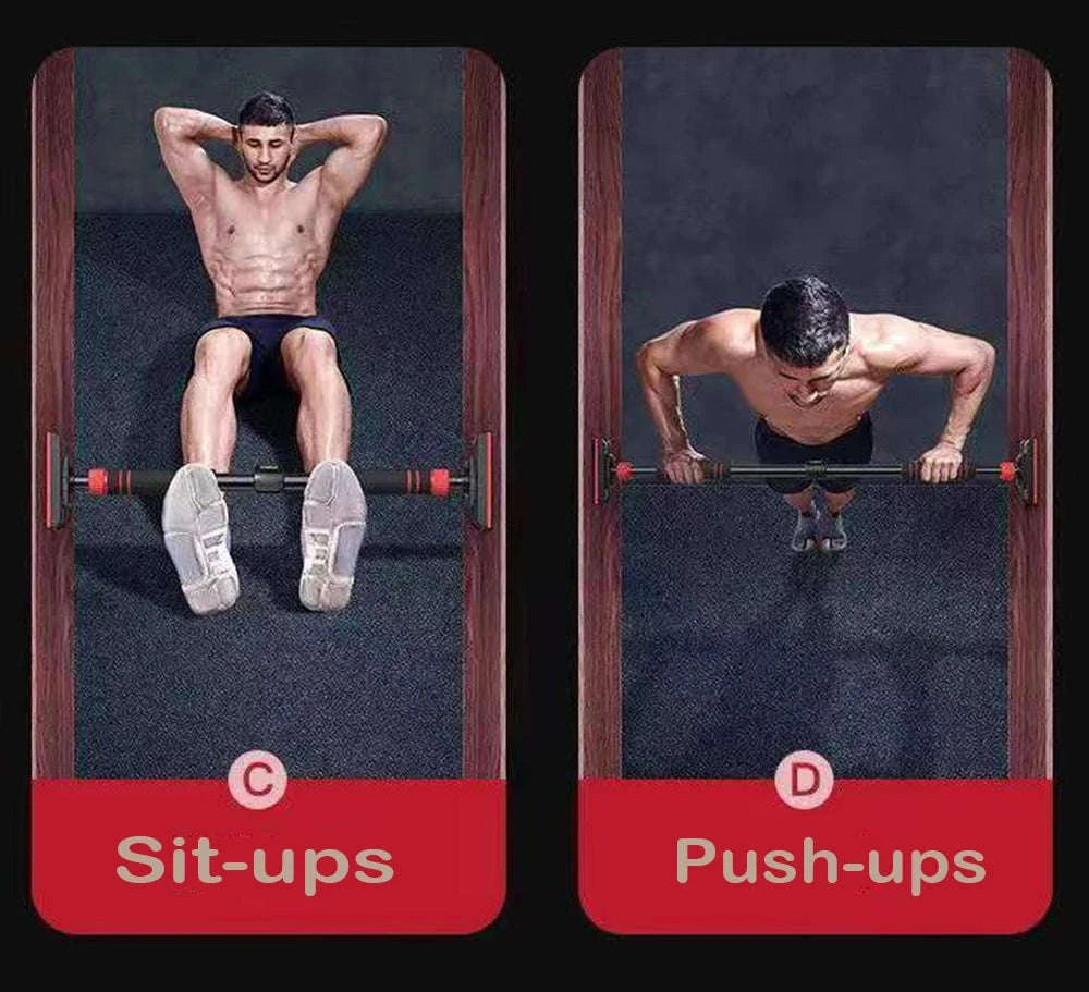 Adjustable Pull Up Bar for Home Strength Training-92-125cm / spain