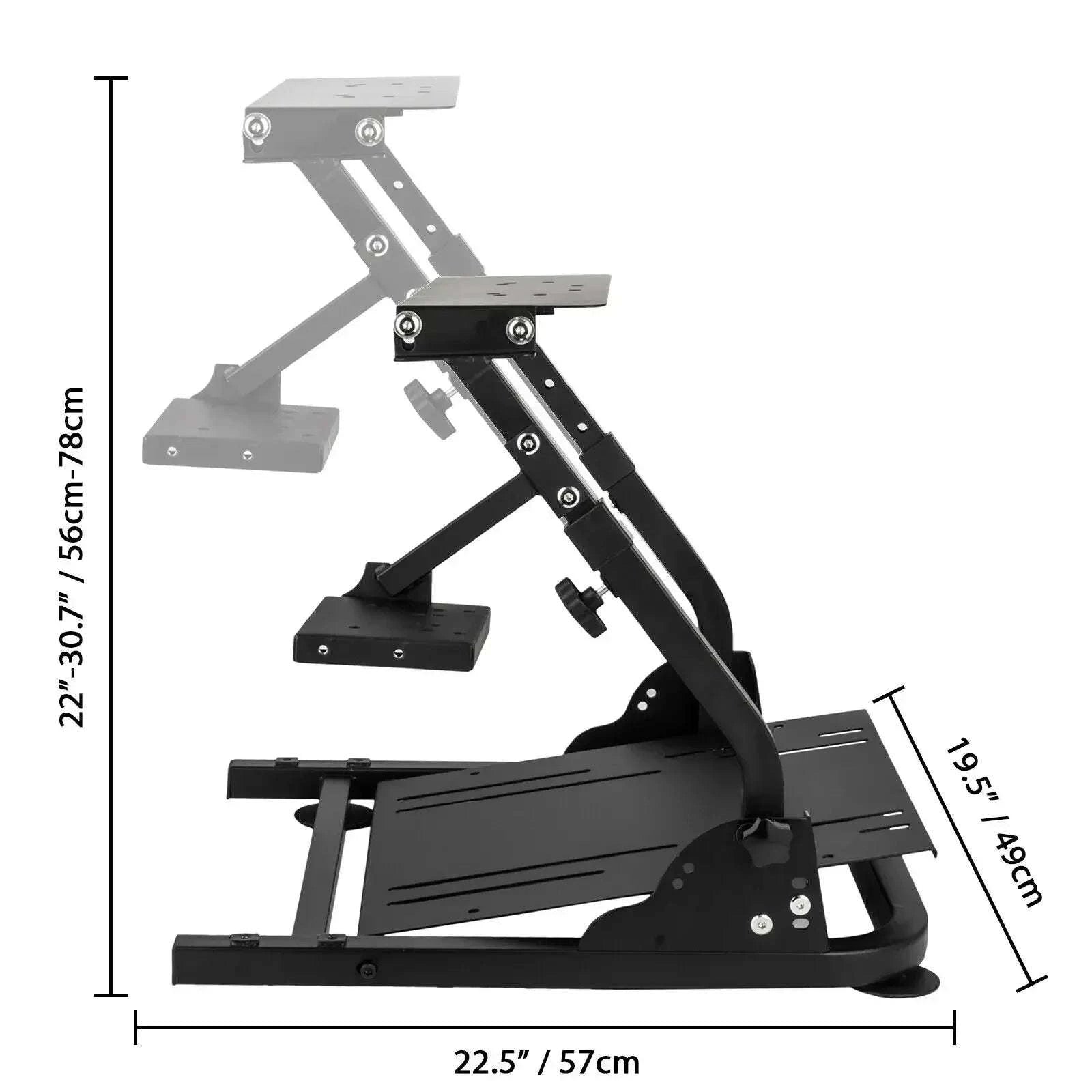 Adjustable Racing Wheel Stand for Logitech, Thrustmaster & Fanatec-CZECH REPUBLIC