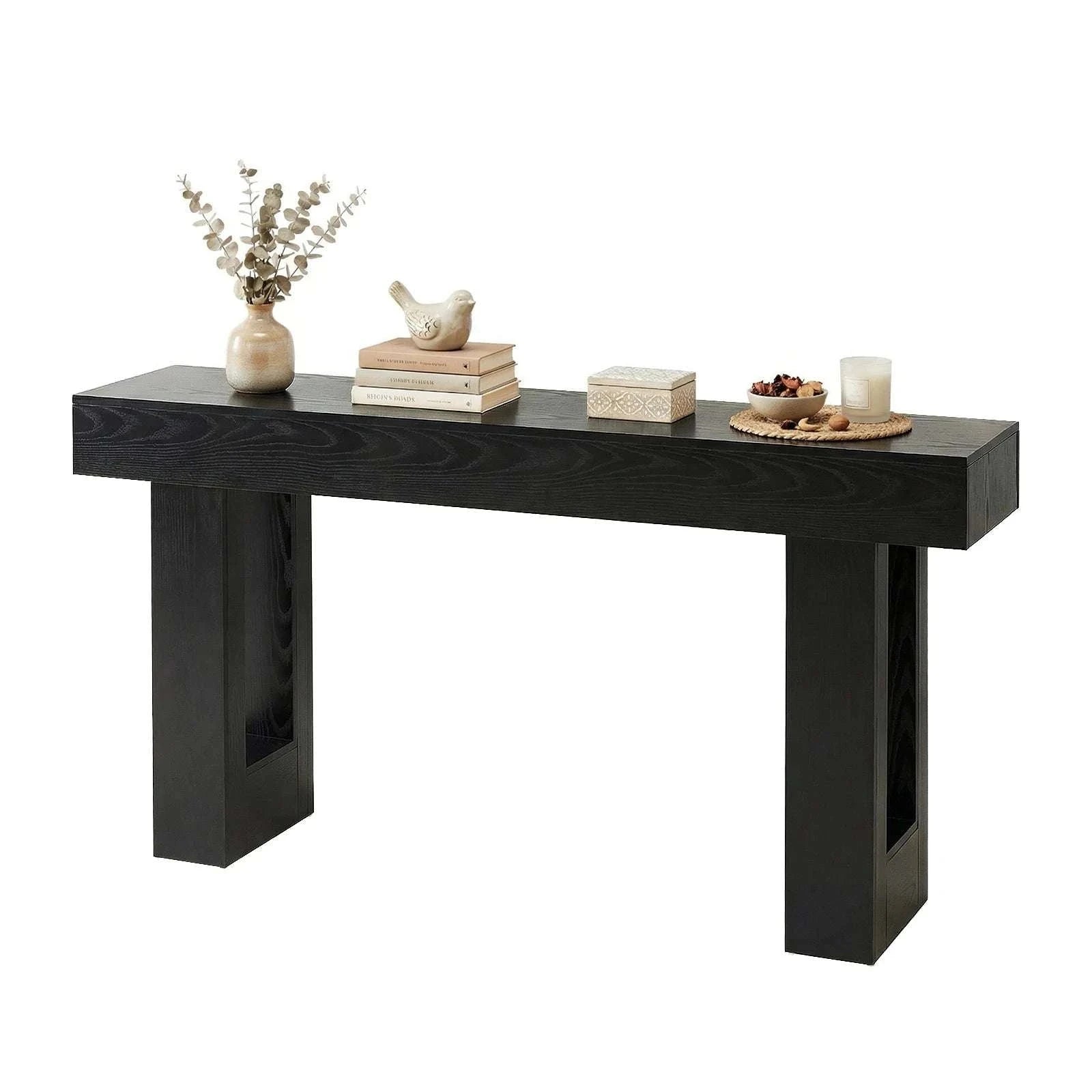 Adjustable Rolling Overbed Table with Lockable Casters and Wood Top-Brown / United States