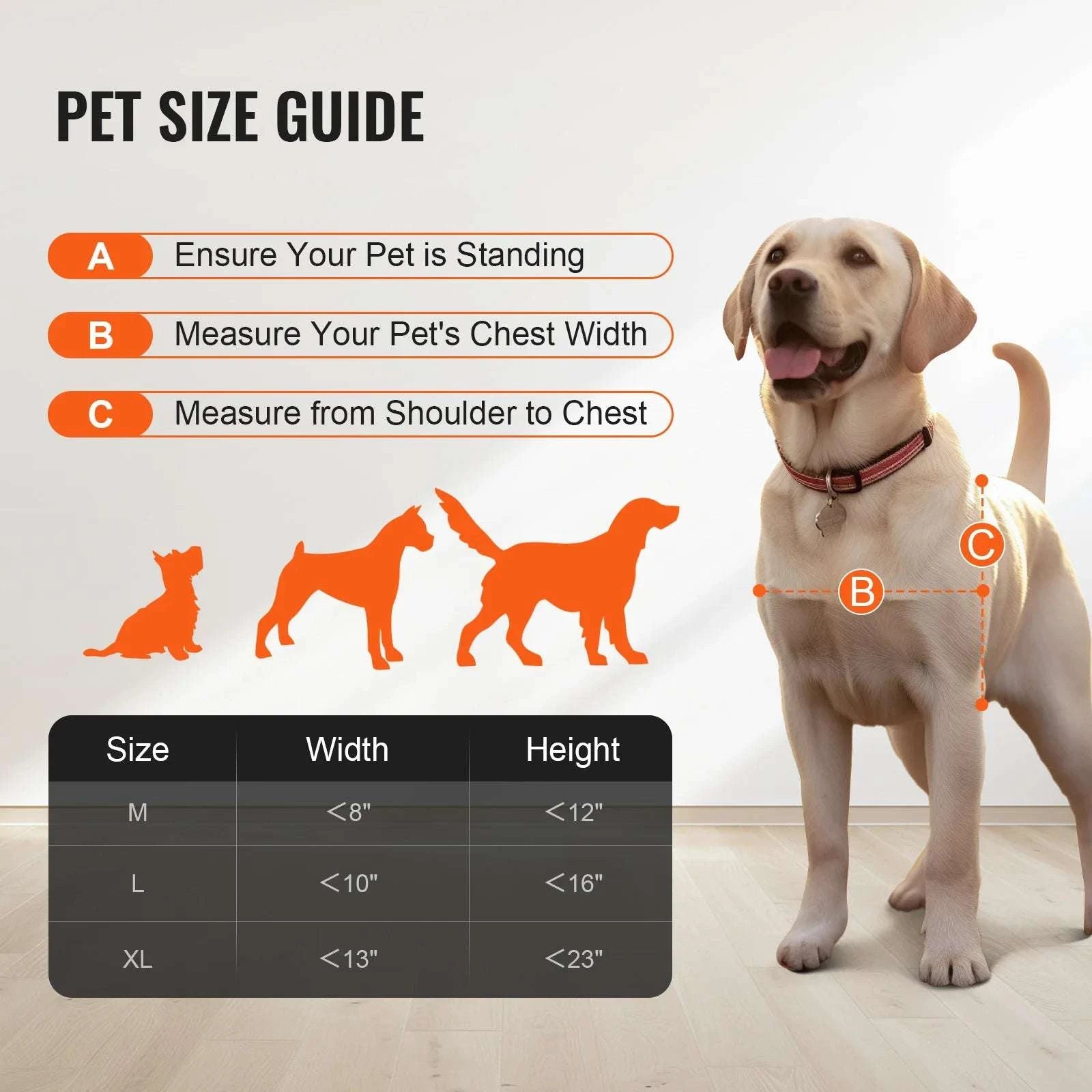 Adjustable Sliding Glass Dog Door with Lock & Tempered Glass Panel-M Size / france