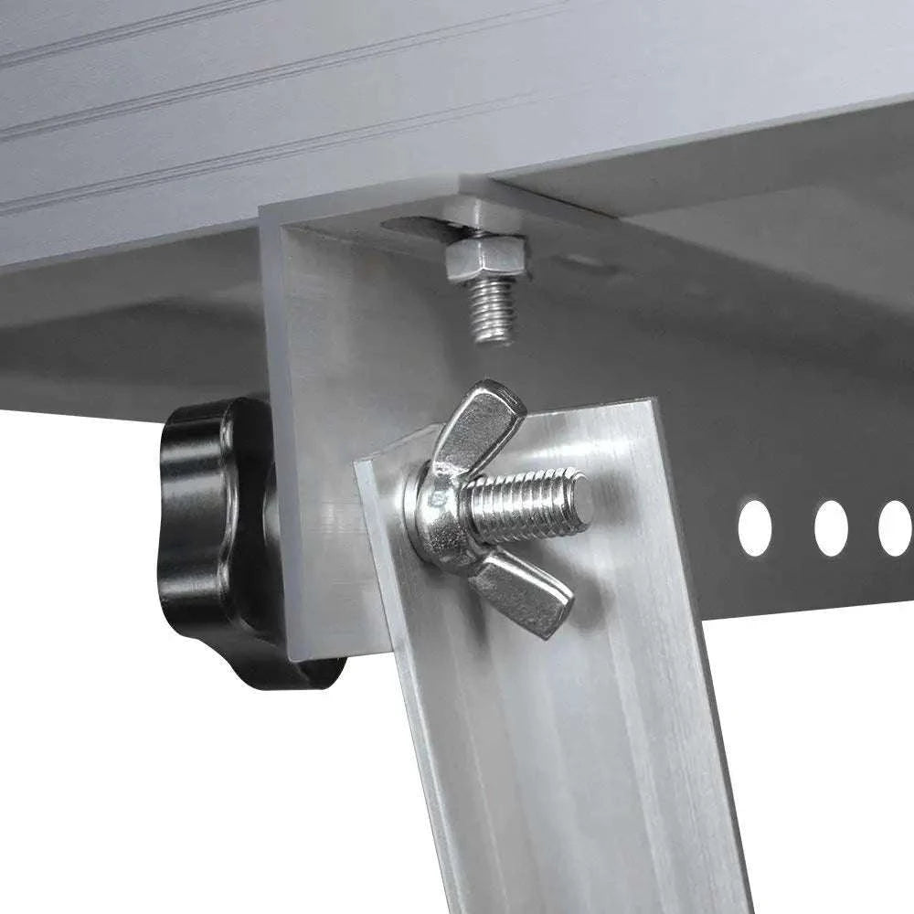 Adjustable Solar Panel Mount Brackets with Foldable Tilt Legs-United States