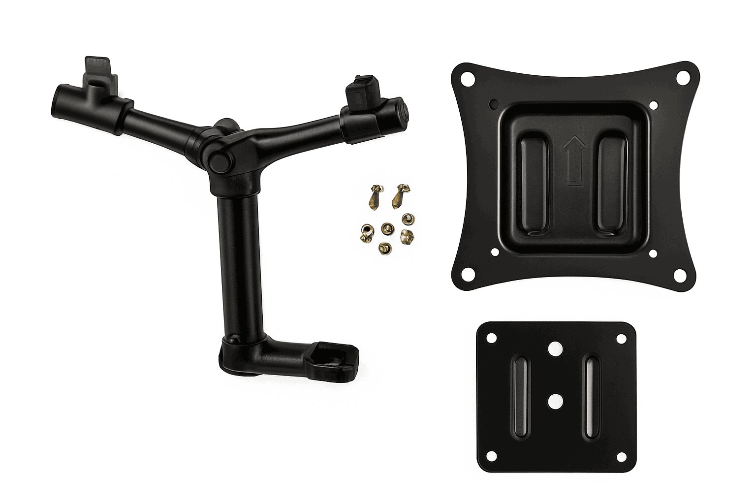 Adjustable TV Headrest Mount for Campervan and Motorhome, 14 to 27 Inch-SET / China Mainland