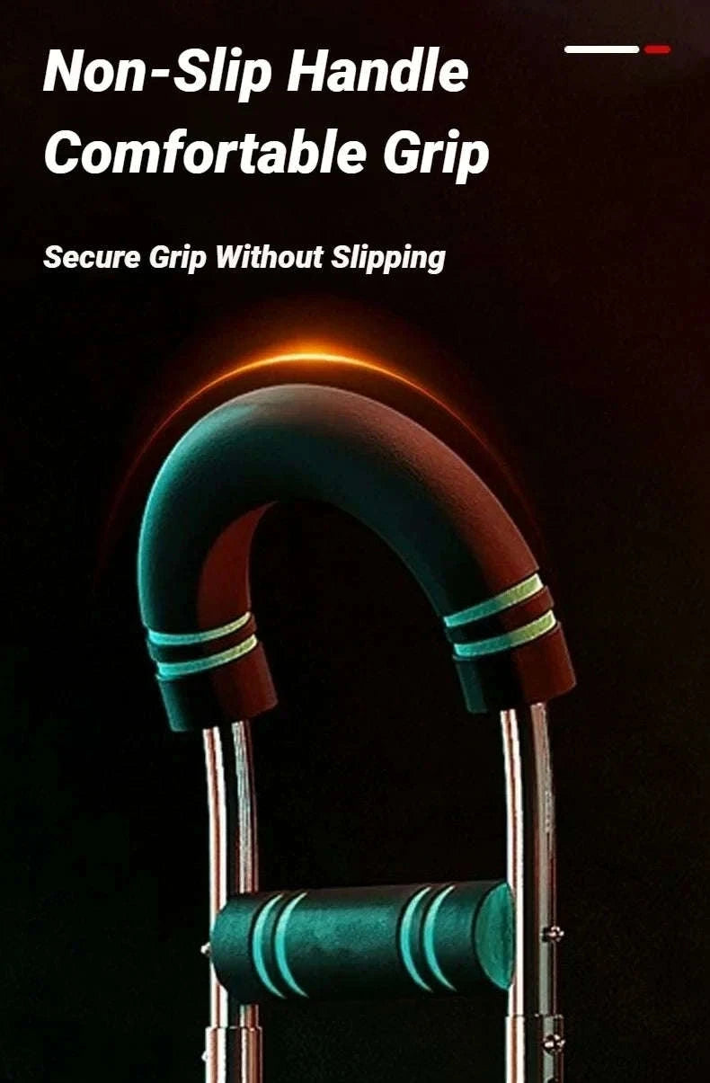 Adjustable U‑Shaped Arm Exerciser With Foam Handle-Red / China Mainland