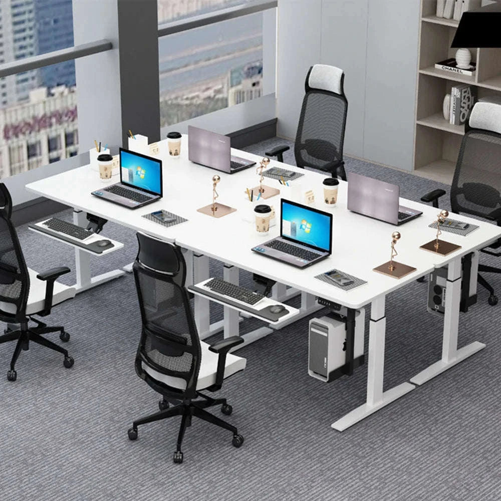 Adjustable Under Desk PC Holder with 360° Swivel Mount-black / france