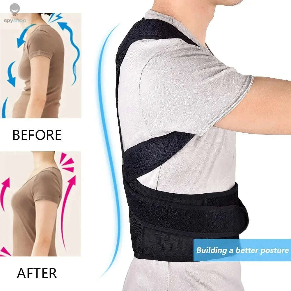 Adjustable Wearable Garment for Back Alignment & Body Awareness-M (40-50KG)