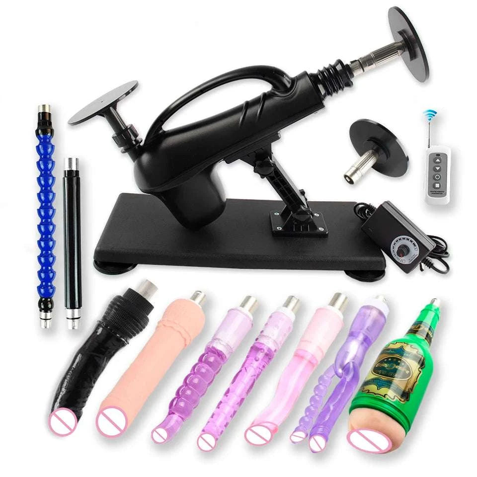 Adjustable Wireless Control Intimate Machine with Remote Speed Control-7 Accessories / Poland