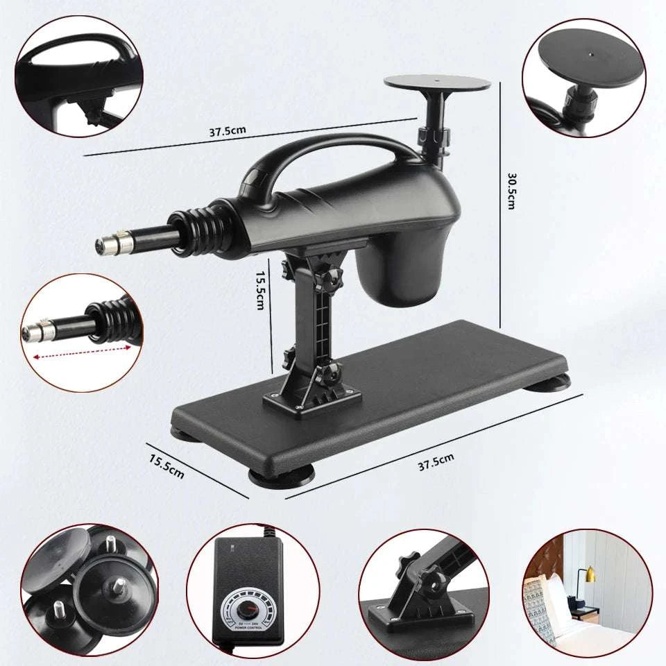 Adjustable Wireless Control Intimate Machine with Remote Speed Control-7 Accessories / Poland