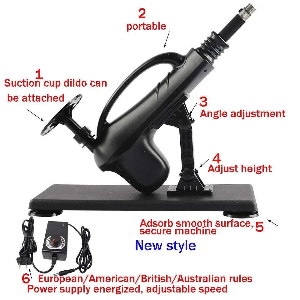 Adjustable Wireless Control Intimate Machine with Remote Speed Control-7 Accessories / Poland