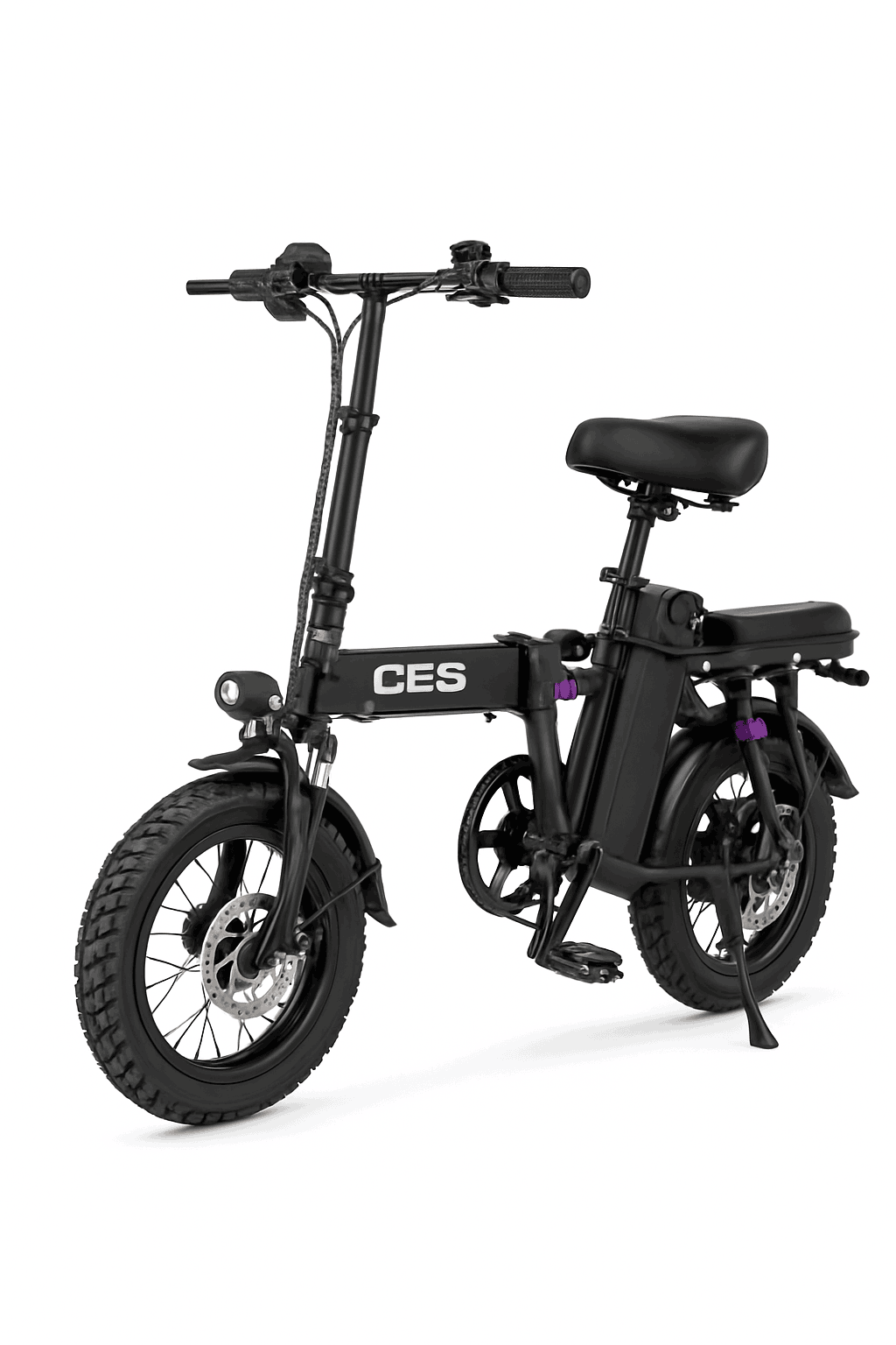 Adults Folding Electric Bike 500W 48V 15Ah 14 Inch-15AH Black / United States