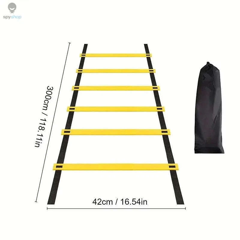 Agility Ladder with Nylon Straps for Speed and Footwork Training-2m
