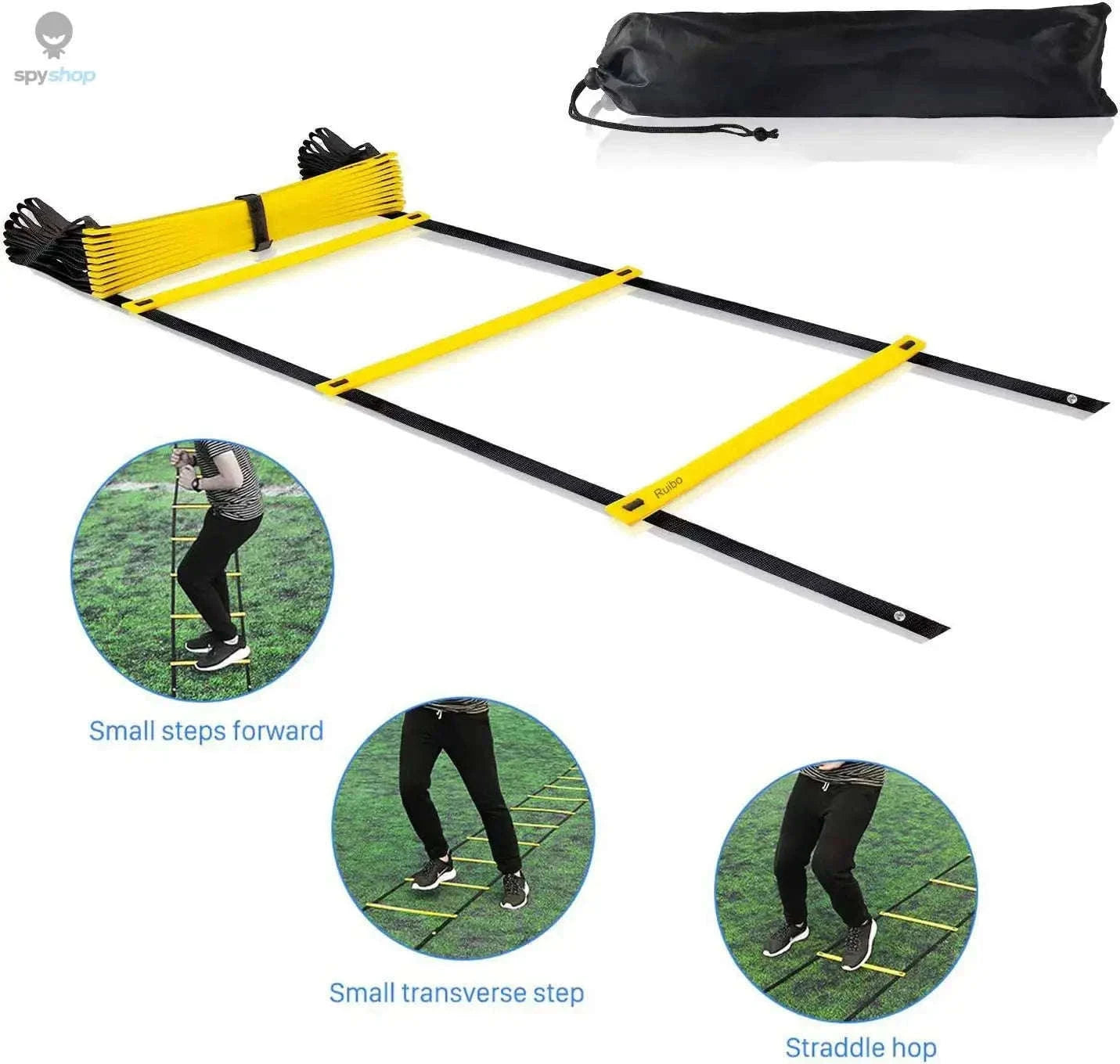 Agility Ladder with Nylon Straps for Speed and Footwork Training-2m