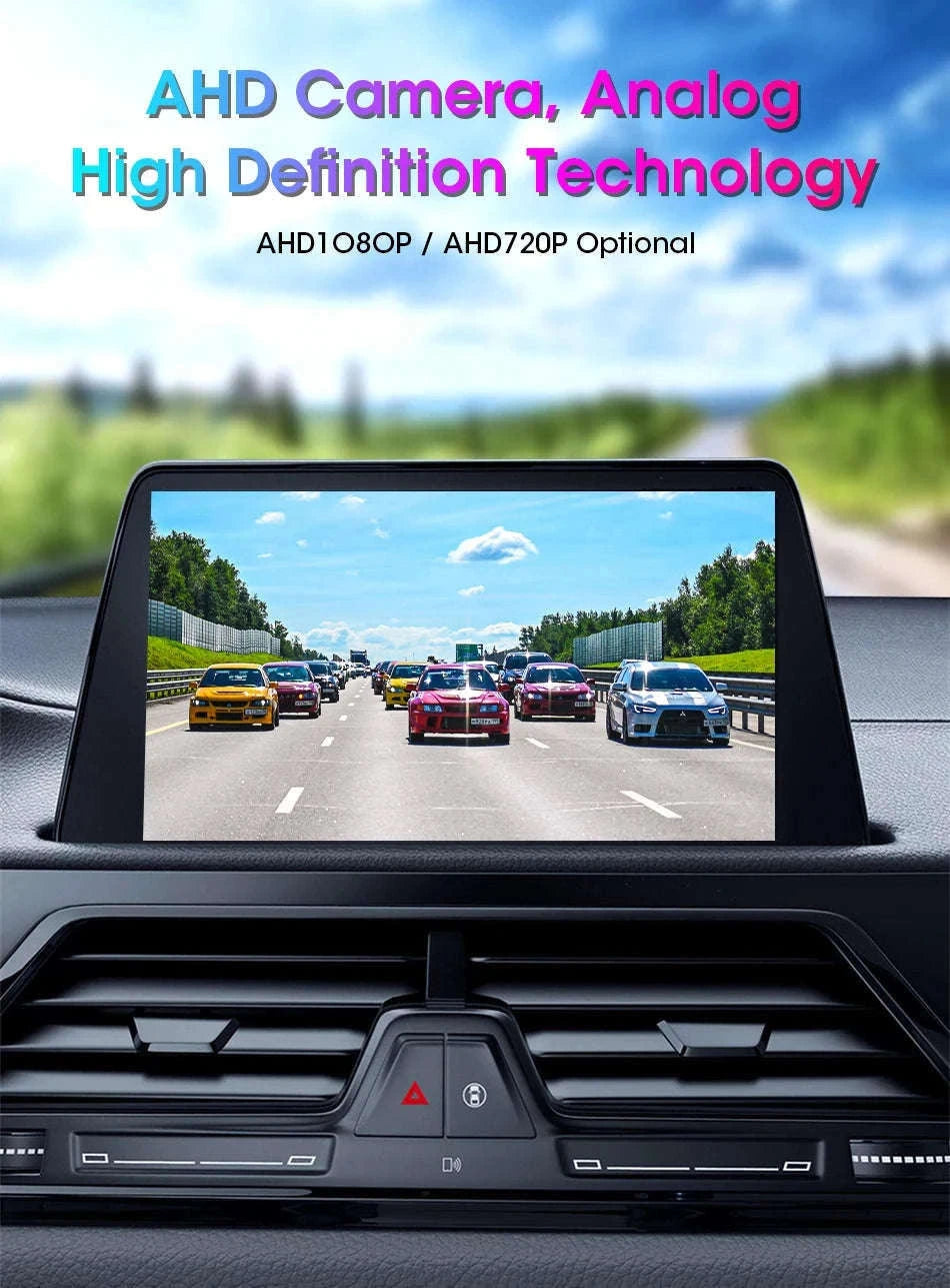 AHD 1080P CVBS Car Rear View Camera 170° Night Vision IP68 Waterproof-D-AHD 720P-White