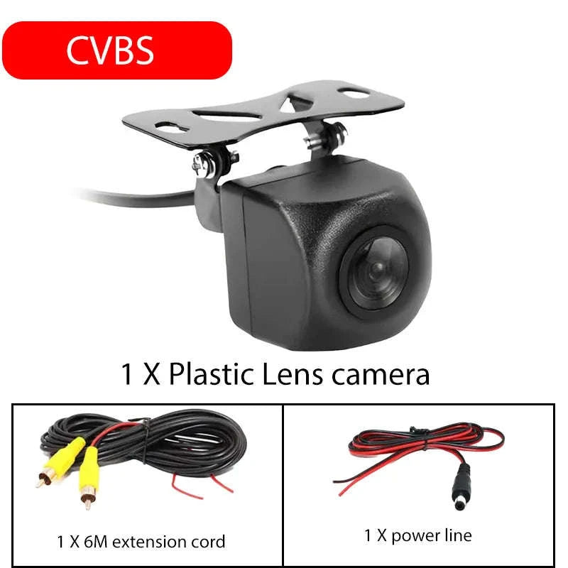AHD CVBS HD Fisheye Reversing Camera IP67 Night Vision 170° 6m Cable-015-720P-1080P