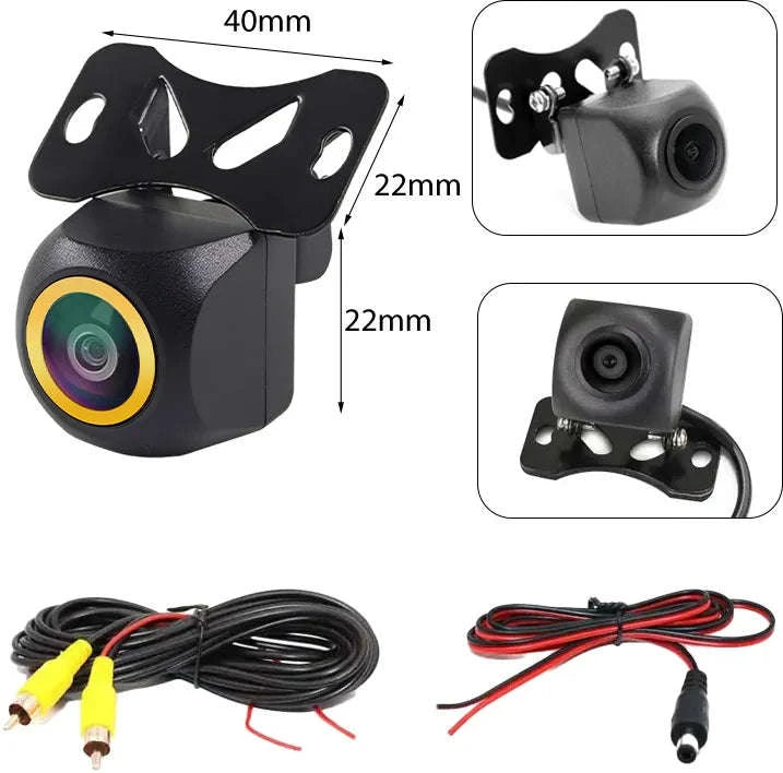 AHD CVBS HD Fisheye Reversing Camera IP67 Night Vision 170° 6m Cable-015-720P-1080P