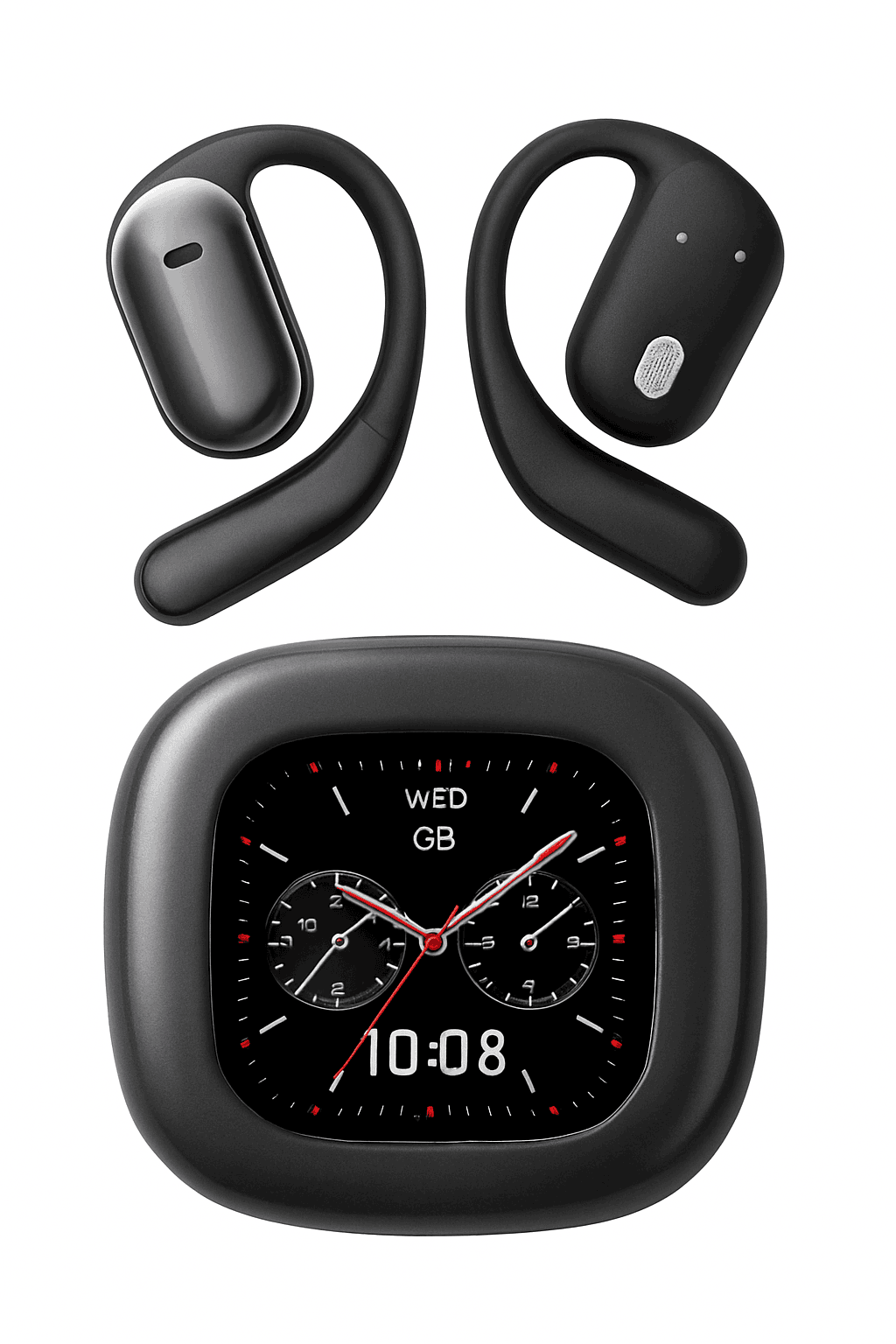 AI Language Translation Earbuds for Real-Time Conversations-Blue