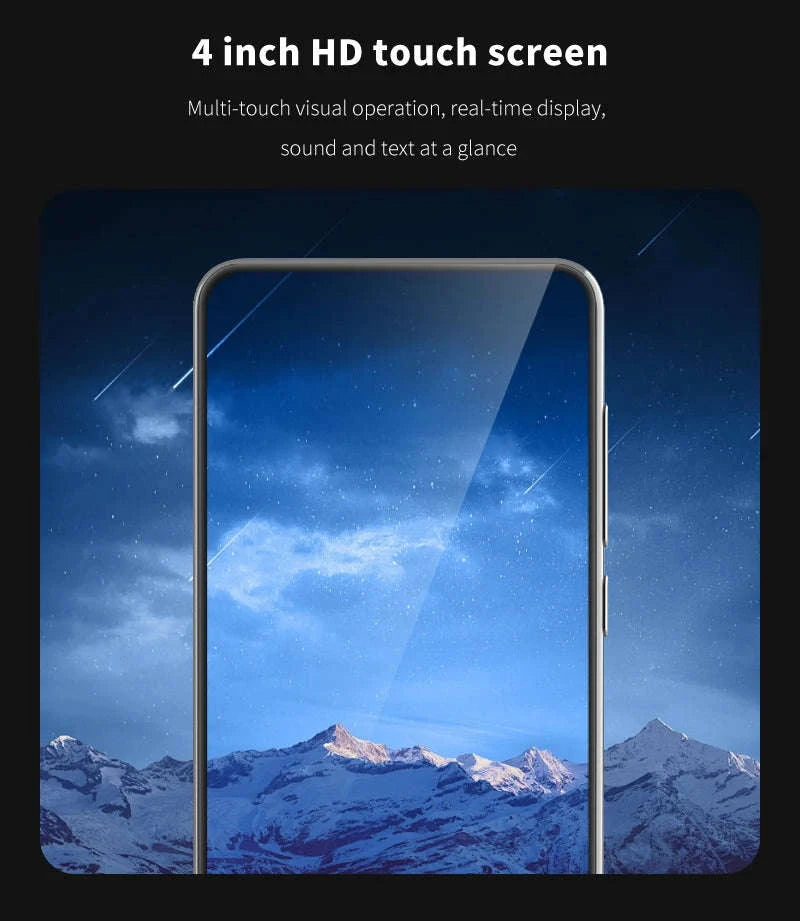 AI Language Translator Device with Real-Time Voice & Photo Translation-Gray / China Mainland
