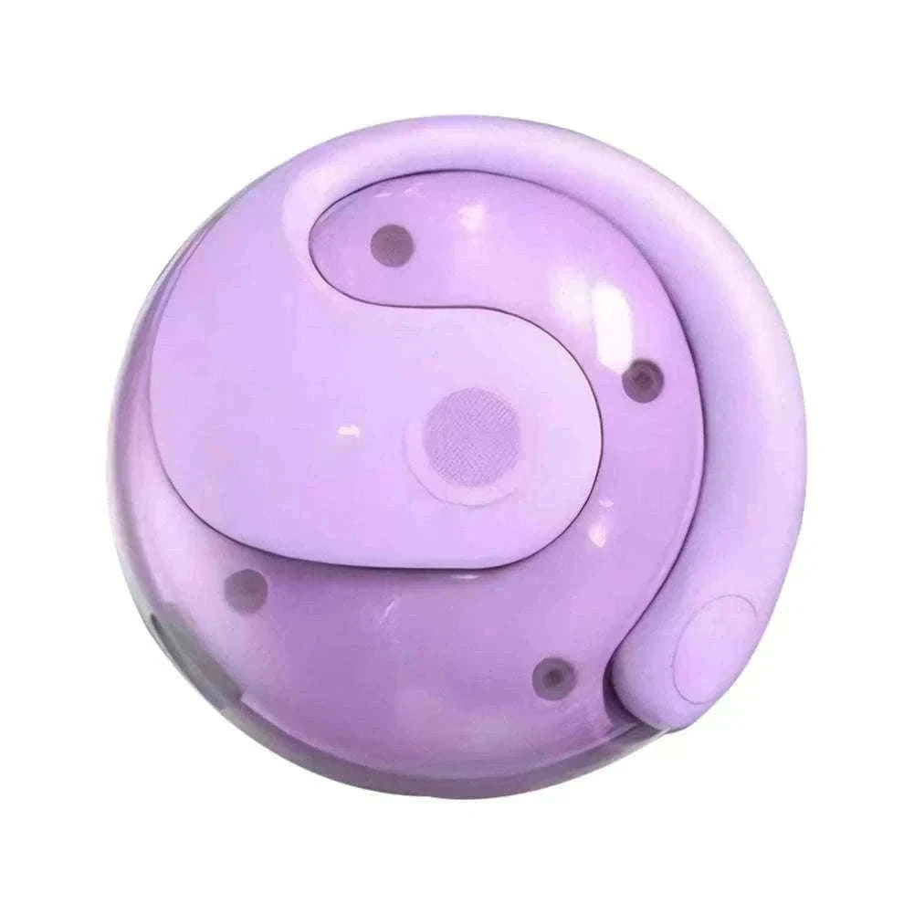 AI Real-Time Language Translation Earphones for Clear Communication-Purple