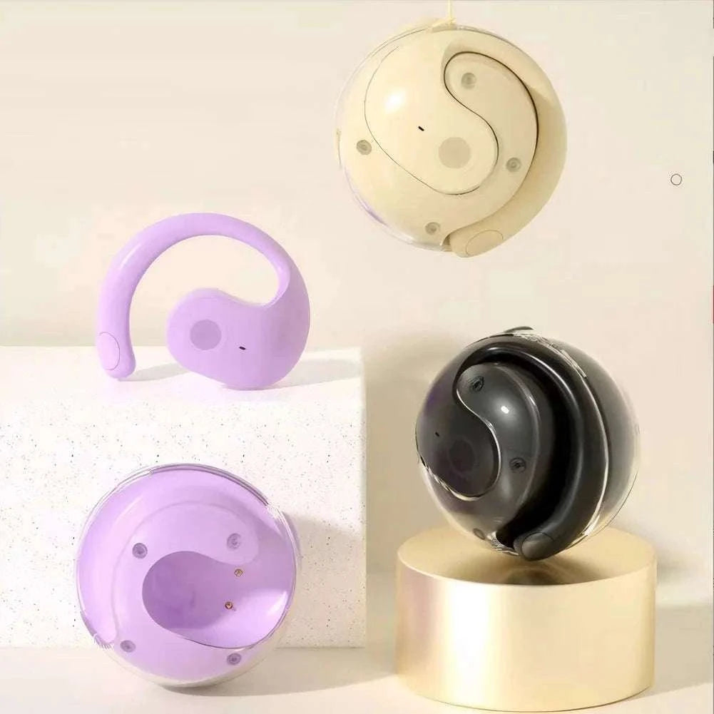 AI Real‑Time Language Translation Earphones-Purple