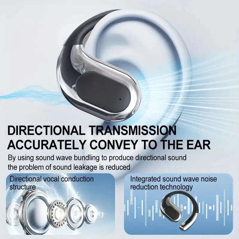 AI Real-Time Translation Earbuds with 100+ Languages & LED Display-White Silver / United States