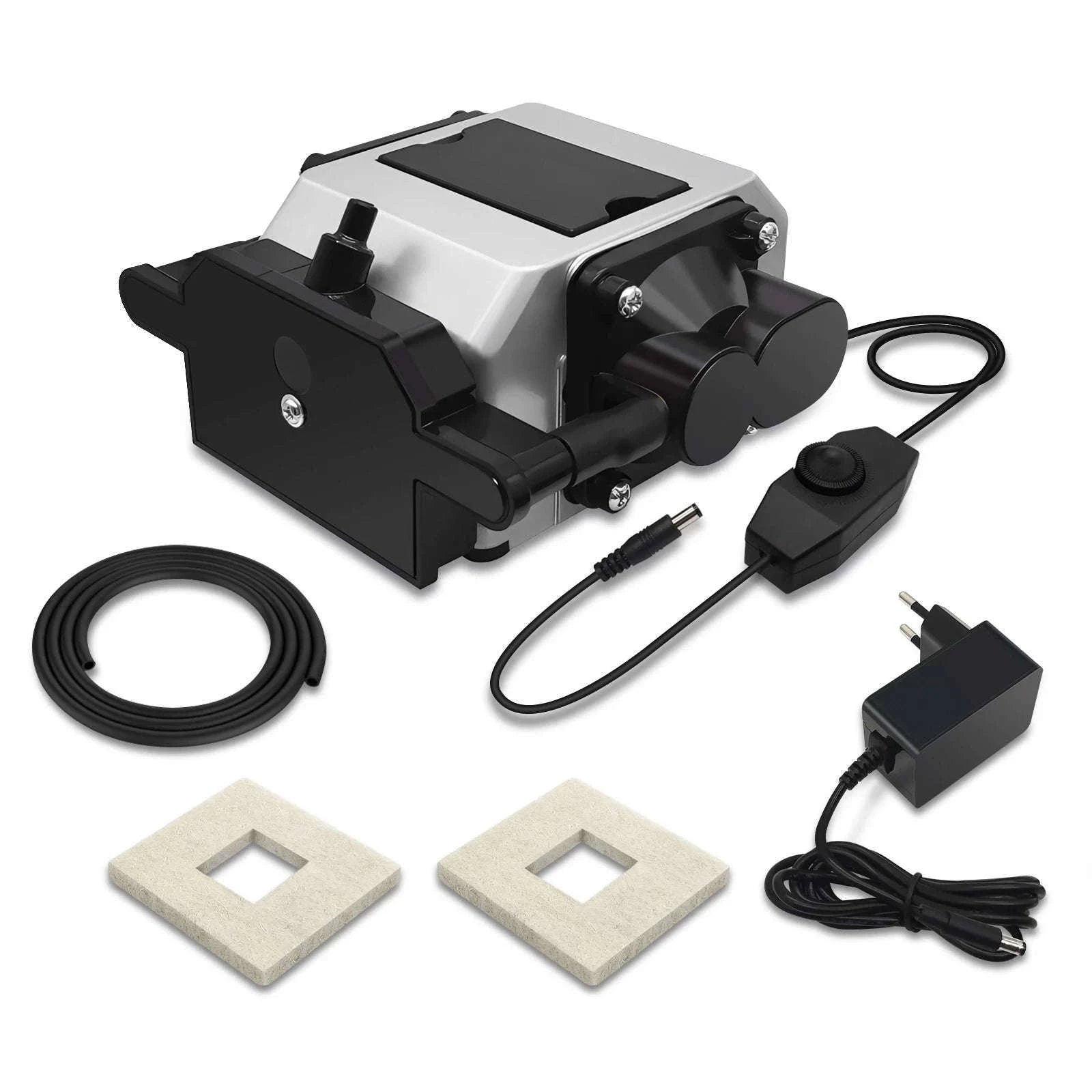 Air Assist Compressor DC 24V Adjustable 10-30 L/Min for Laser Cutter and Engraver-LT-AP-MP56-EU Plug / China Mainland