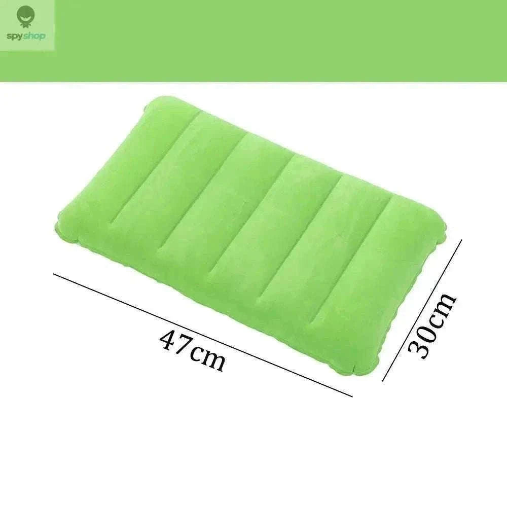 Air Cushion Camping Pillow for Travel and Outdoor Rest-1pc-red