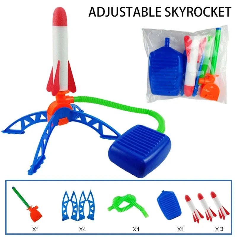 Air-Powered Rocket Launcher-3set