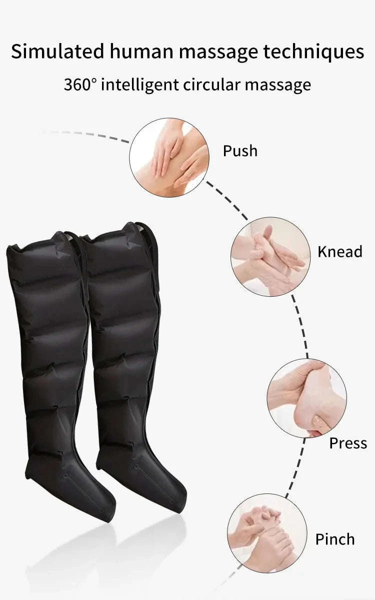 Air Pressure Leg Massager Boots-US Plug