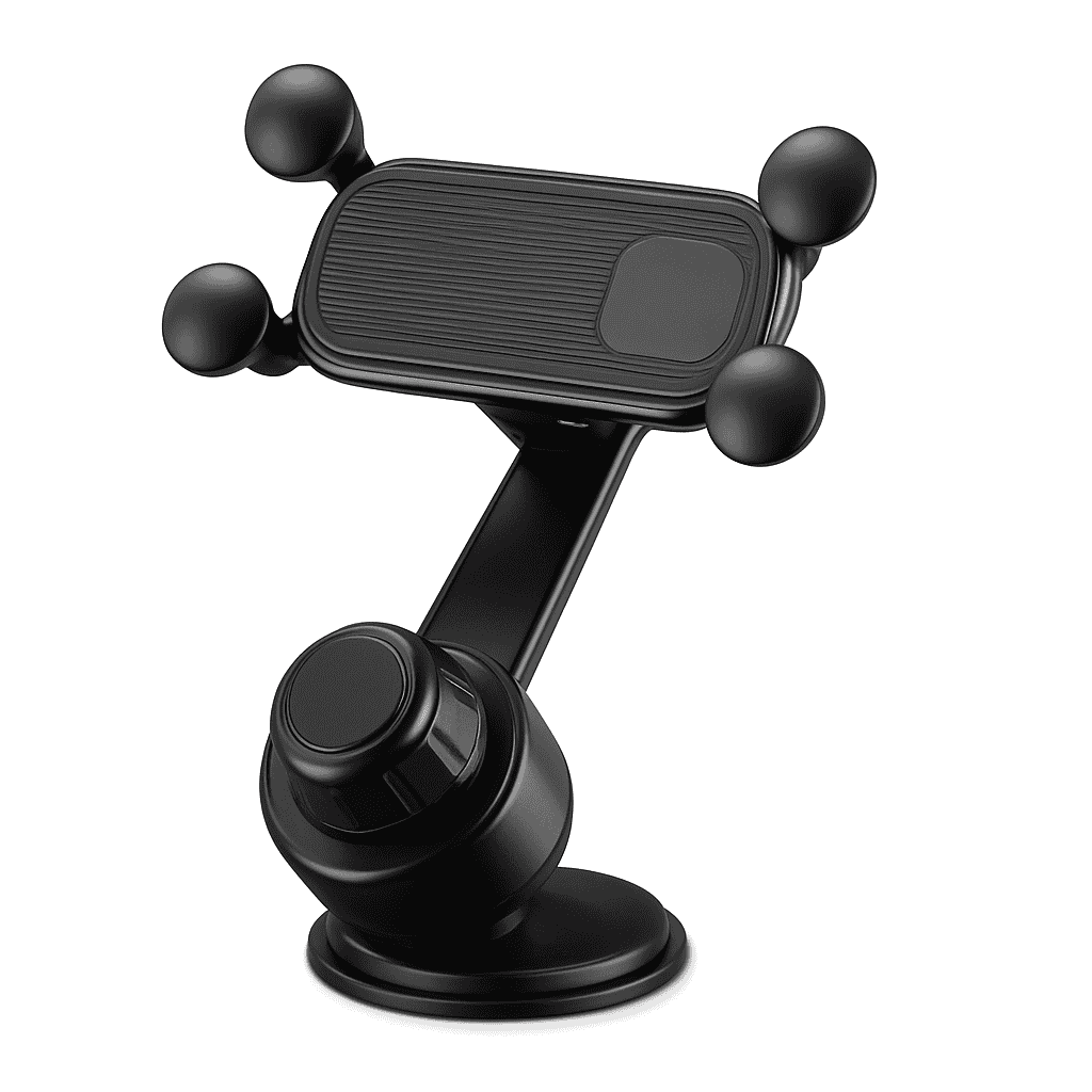 Air Vent Car Phone Holder for 4.7-7 Inch Smartphones-Short
