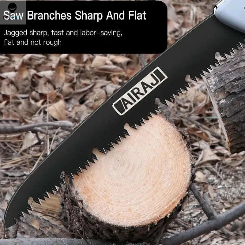 AIRAJ Folding Saw – Portable Woodworking Saw with Fine-Tooth Precision-100mm-199mm