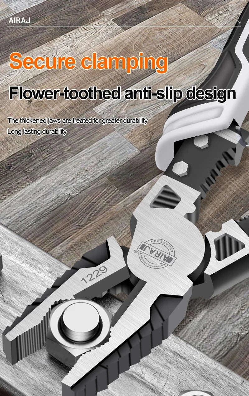 AIRAJ Multifunctional Electrician Pliers Set-3 pcs / United States