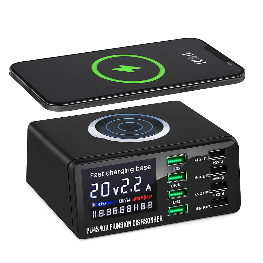 110W Multi-Port USB C Charger Station with PD & QC Fast Charge