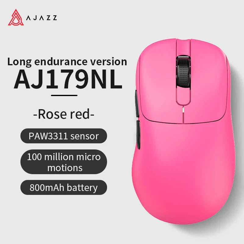 AJAZZ AJ179 PRO Ergonomic Wireless Gaming Mouse-AJ179P MC-Black