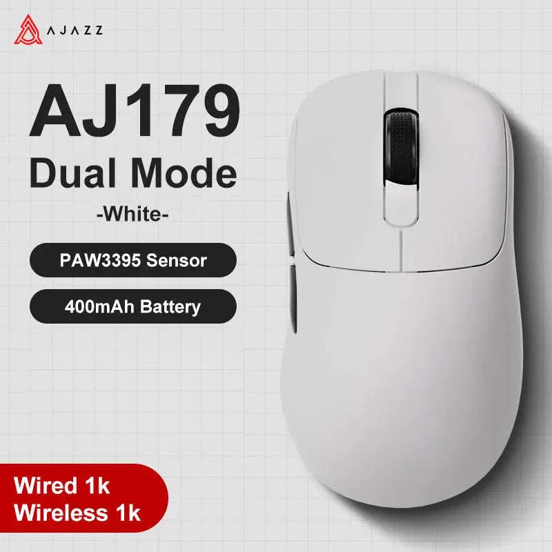 AJAZZ AJ179 PRO Ergonomic Wireless Gaming Mouse-AJ179P MC-Black