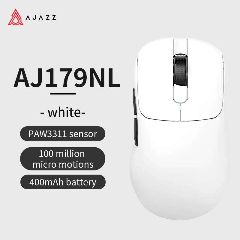 AJAZZ AJ179 PRO Ergonomic Wireless Gaming Mouse-AJ179P MC-Black