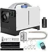 All-in-One Diesel Air Heater with Remote Control for RV Truck Van-Default Title