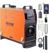 All-in-One Diesel Air Heater with Remote Control for RV Truck Van-Default Title