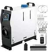 All-in-One Diesel Air Heater with Remote Control for RV Truck Van-Default Title