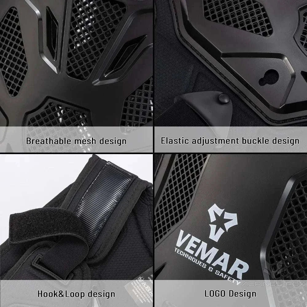 All-Season Motocross Armor Vest Chest & Back Protector Gear-