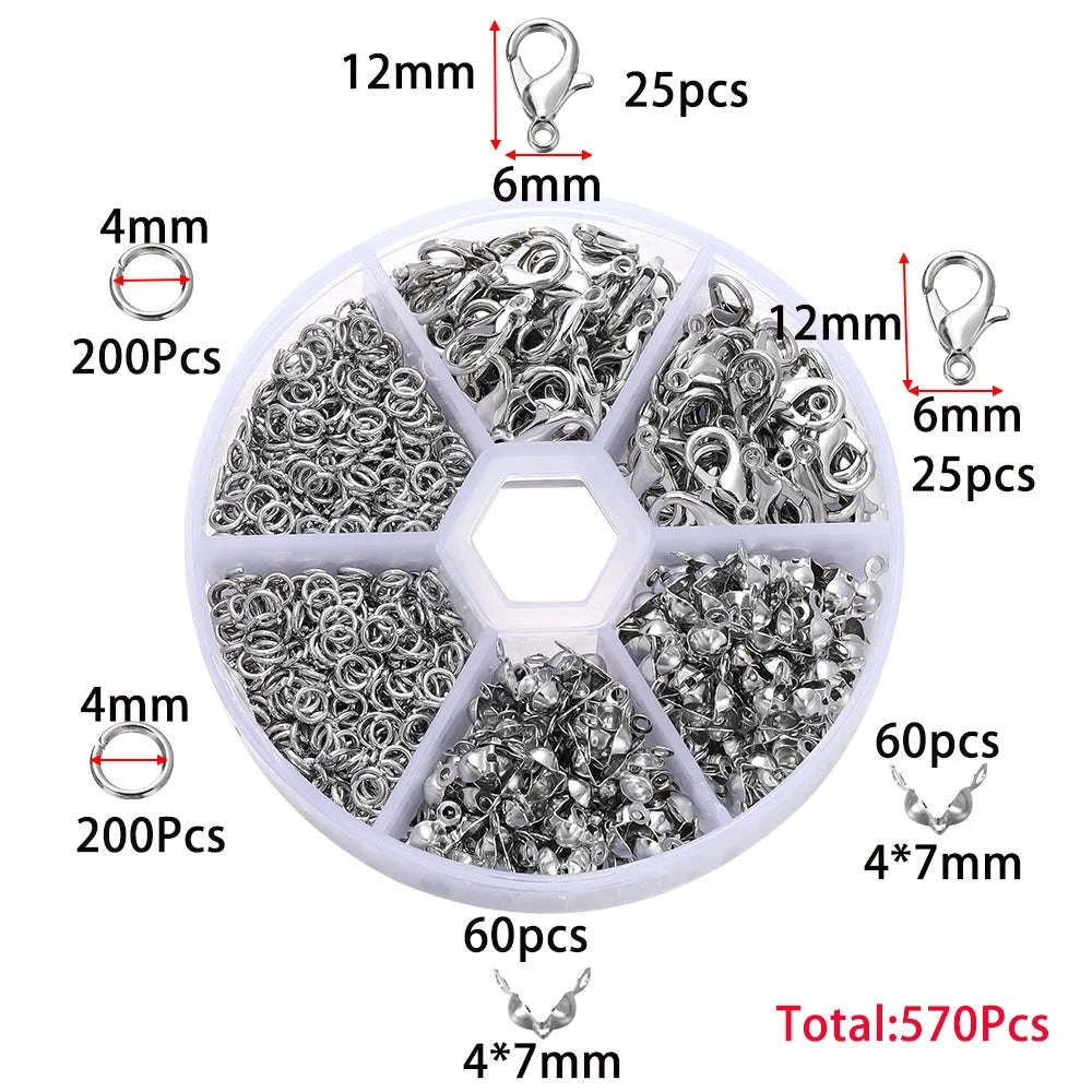 Alloy Jewelry Findings Set for DIY Repairs-Bronze / CHINA