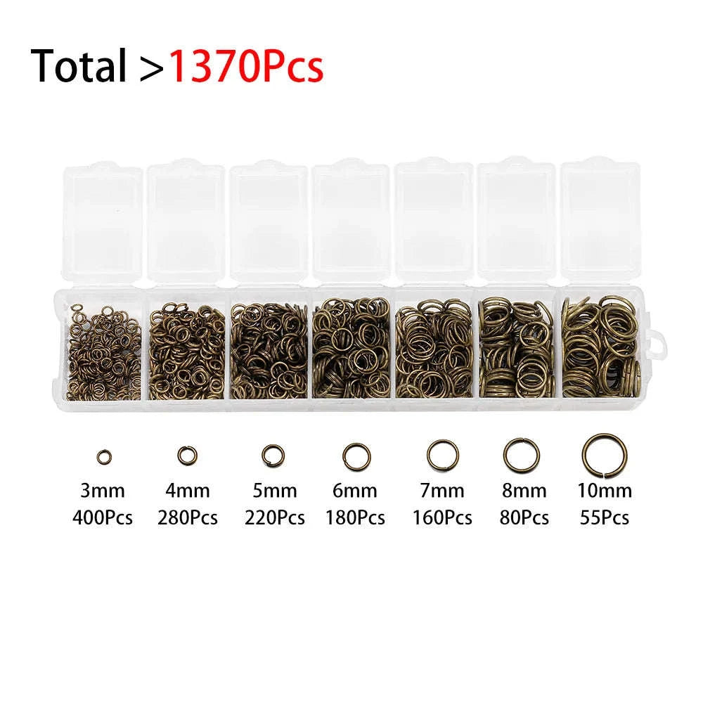 Alloy Jewelry Findings Set for DIY Repairs-Bronze / CHINA