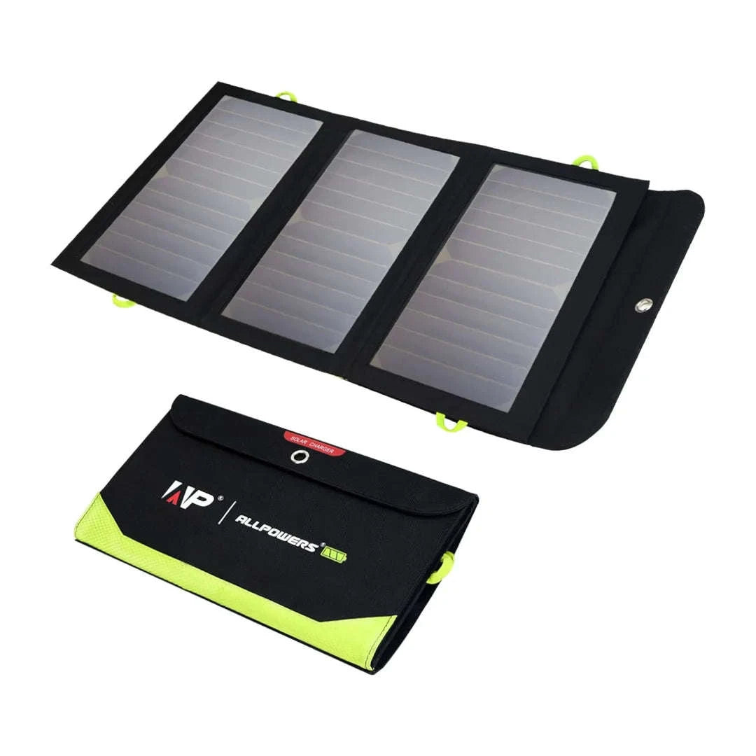 ALLPOWERS Foldable Solar Panel Charger with Battery 21W-5V10W / UNITED KINGDOM