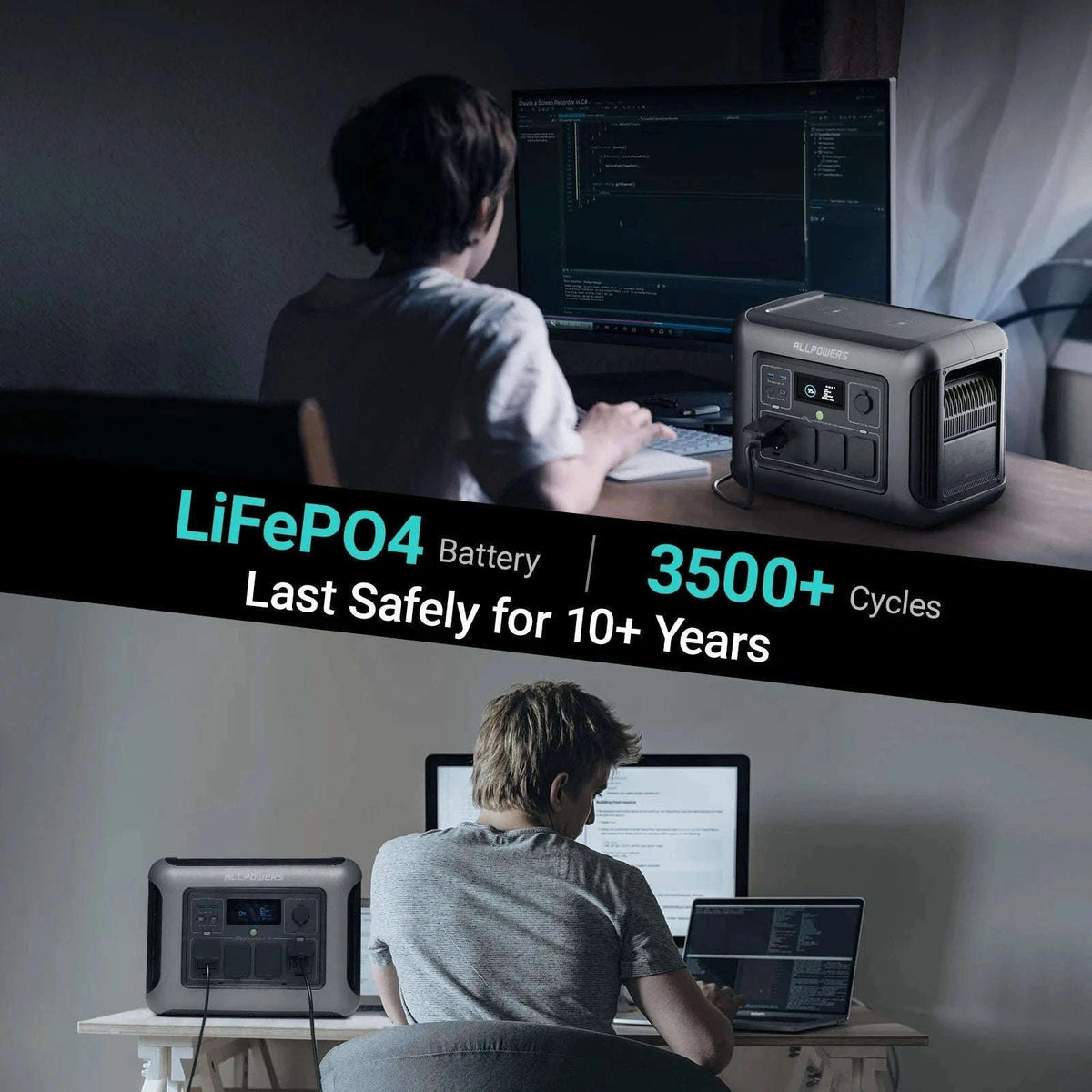 ALLPOWERS R1500 Portable Power Station for Home and Off-Grid Use-france / EU