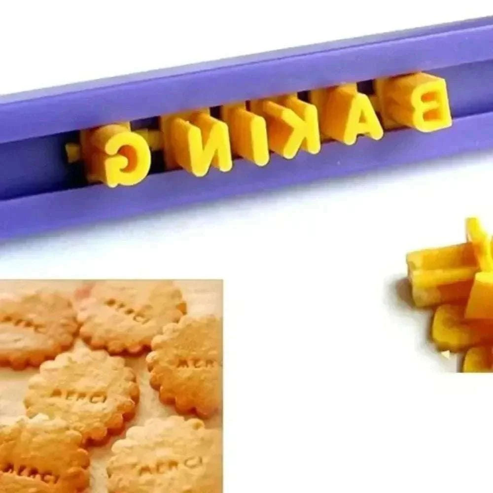 Alphabet & Number Clay Embosser Set for Pottery and DIY Projects-
